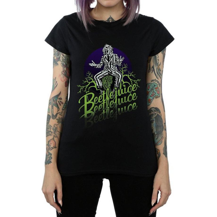 Beetlejuice Bedrucktes T-Shirt  