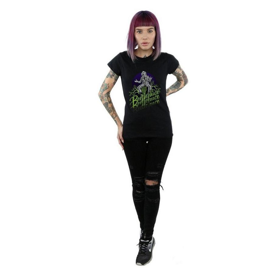 Beetlejuice Bedrucktes T-Shirt  