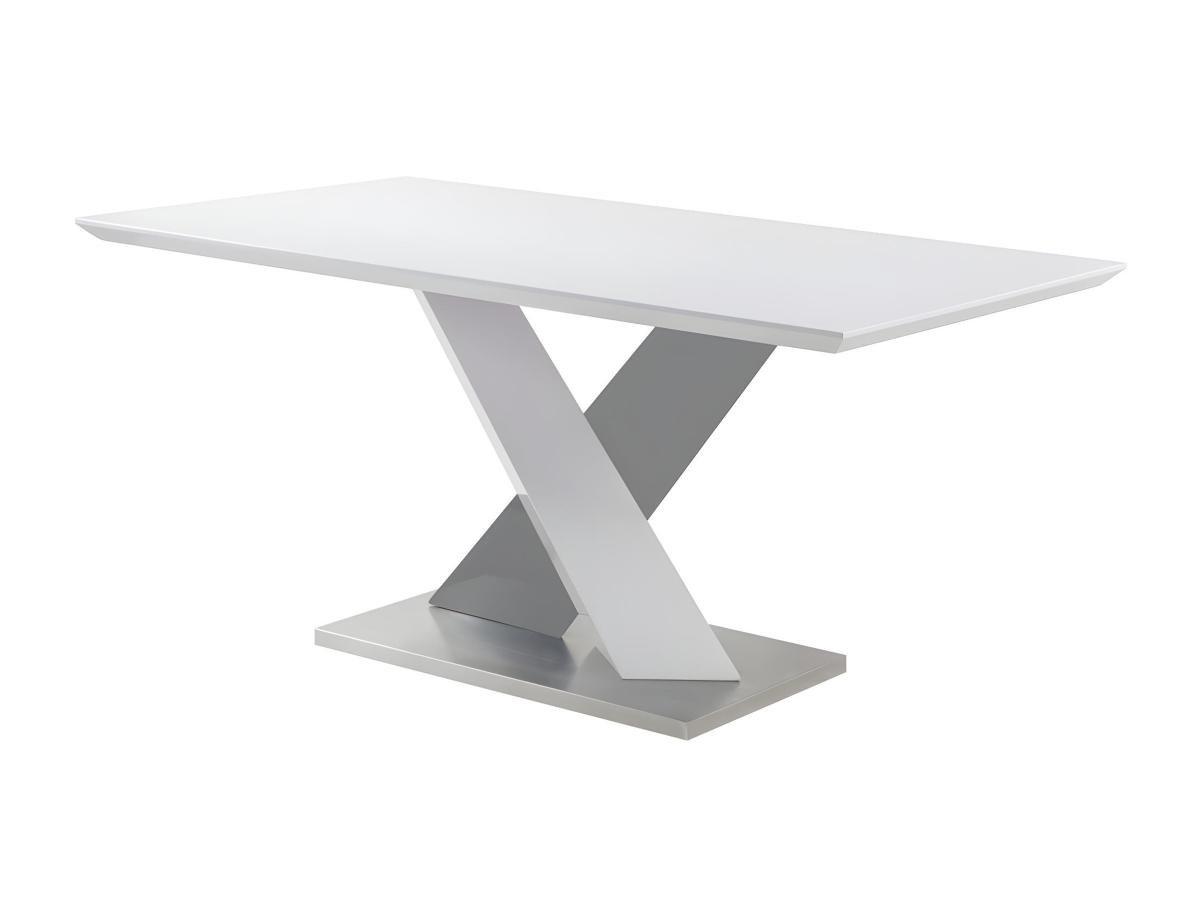 Vente-unique Table à  manger SALVA 6 cous MDF laqué  