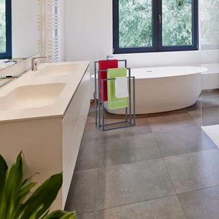 B2X Handtuchhalter 3 Stangen Anthrazit  