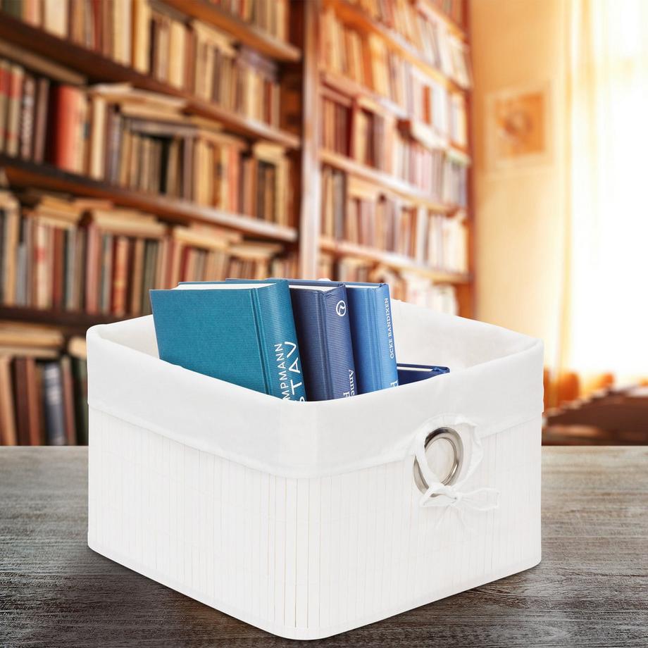 B2X Cestino portaoggetti in bambù  