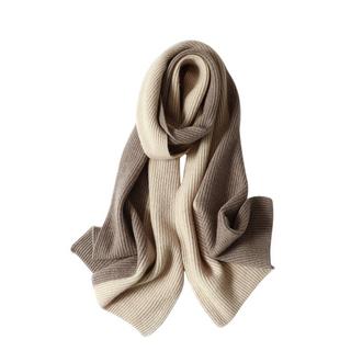 Bellemere New York  Sciarpa in cashmere a blocchi di colore 