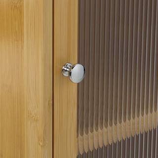 Northio Mobiletto da bagno in bambù  