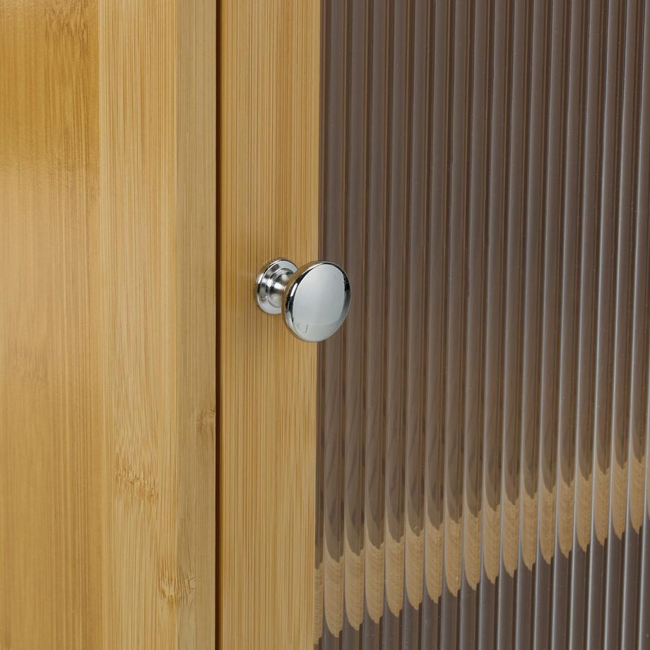 Northio Badezimmerschrank aus Bambus  