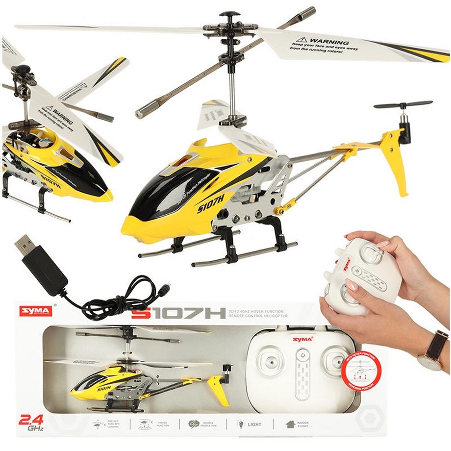 Pricenet  SYMA S107H RC Hubschrauber 2,4GHz RTF gelb 