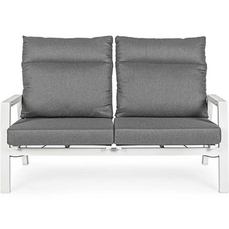 mutoni Garten 2er-sofa kledi mit relaxfunktion und kissen lunar  