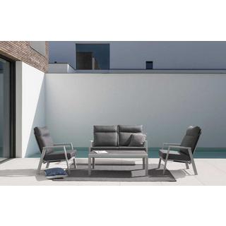 mutoni Garten 2er-sofa kledi mit relaxfunktion und kissen lunar  