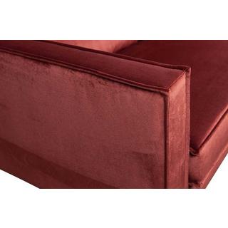 mutoni Fauteuil Rodeo Velours Marron  