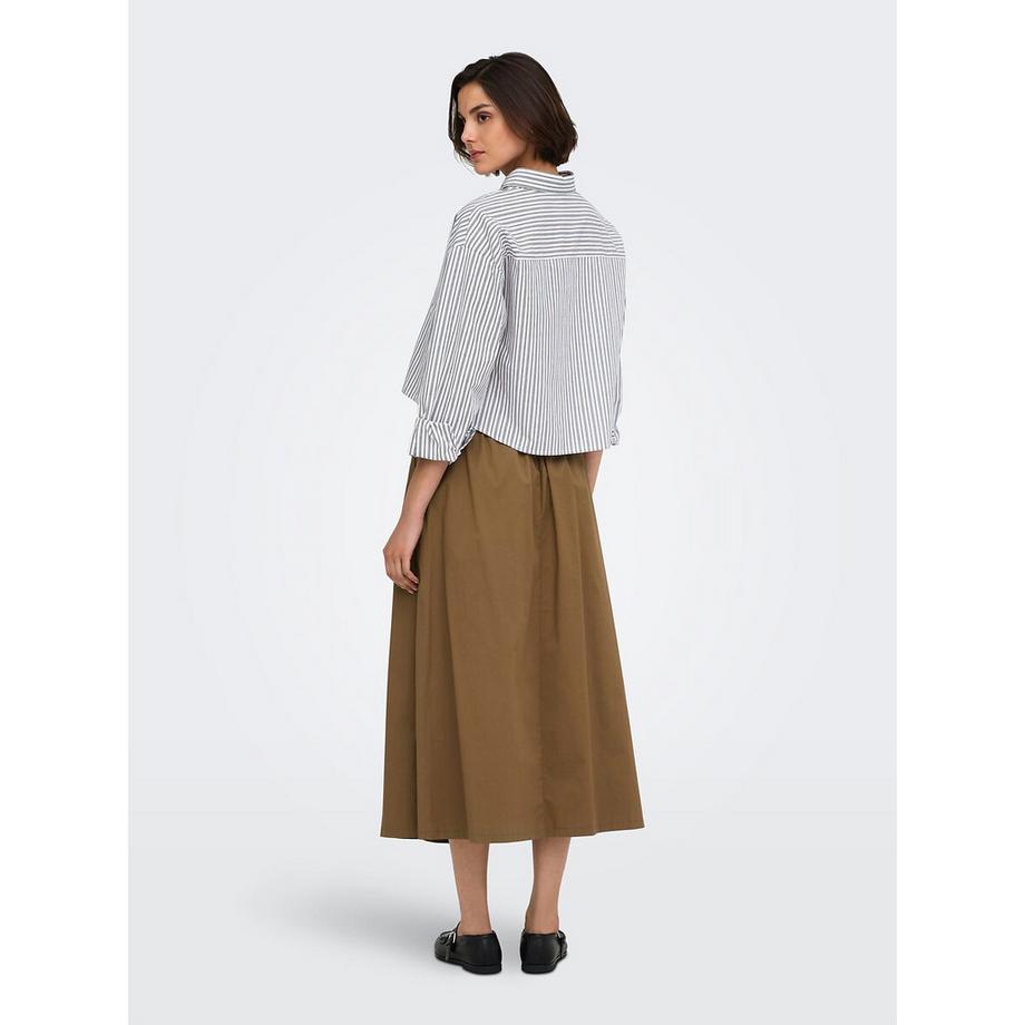 ONLY Langer Faltenrock Midi  