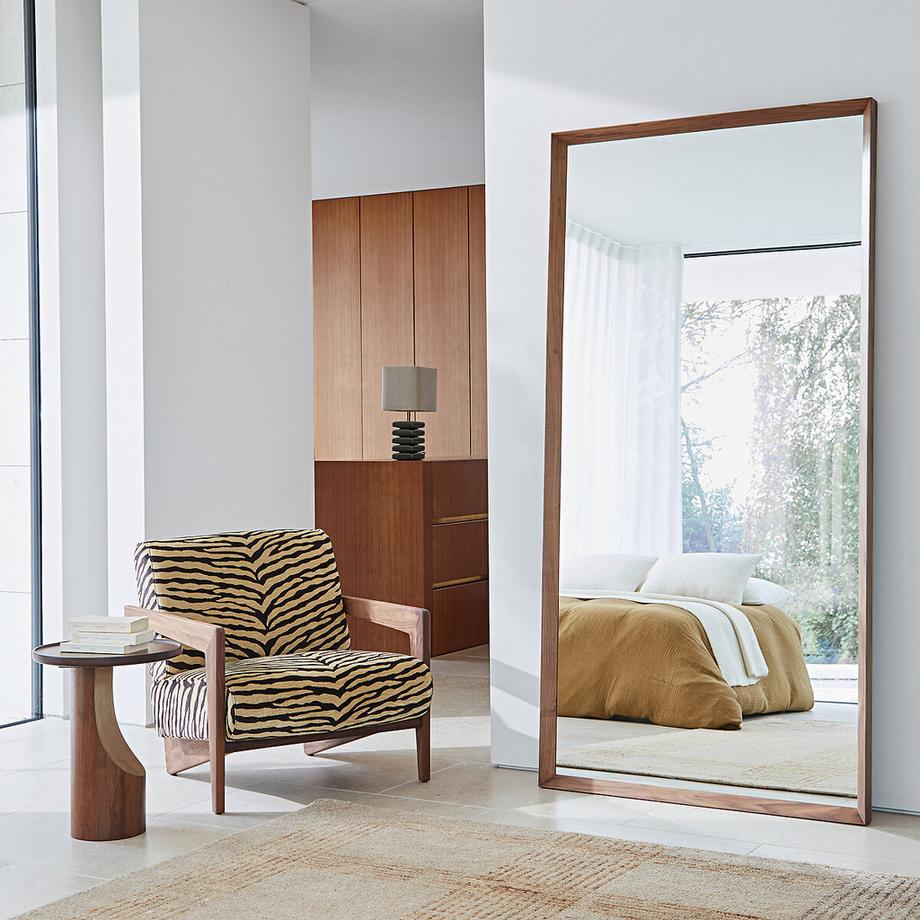 AM.PM Bout de canapé noyer et placage noyer  