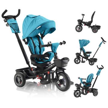 Tricycle 5en1 Tricycle pour Enfants Guidon vélo bébé Poussette