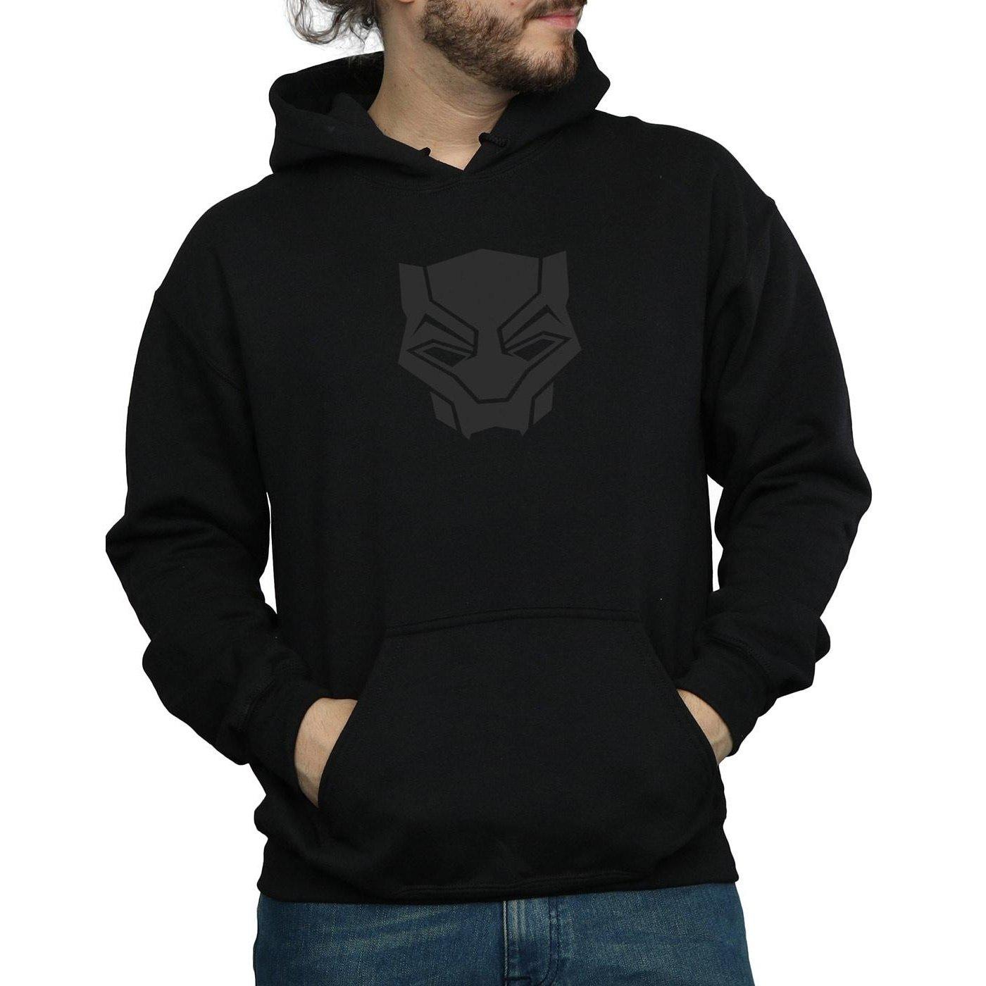 MARVEL  Black On Black Kapuzenpullover 