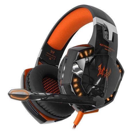 eStore  Cuffie da gioco G2000 Pro - Arancio 