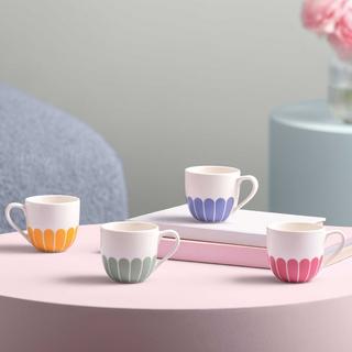 Villeroy & Boch Espressotasse 4tlg. Fleur couleur  