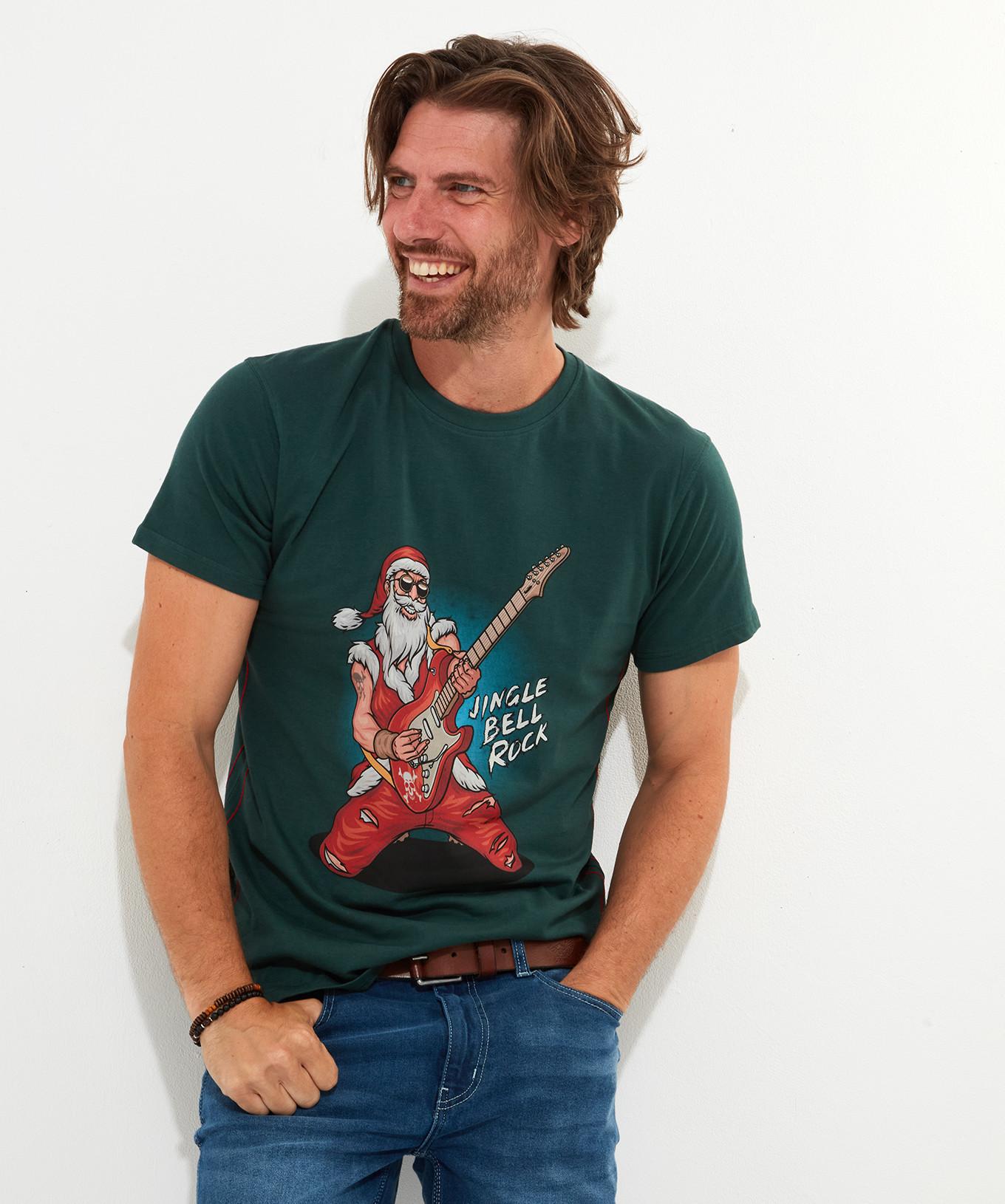 Joe Browns  Neuheit Rockin' Santa Grafik-Tee 