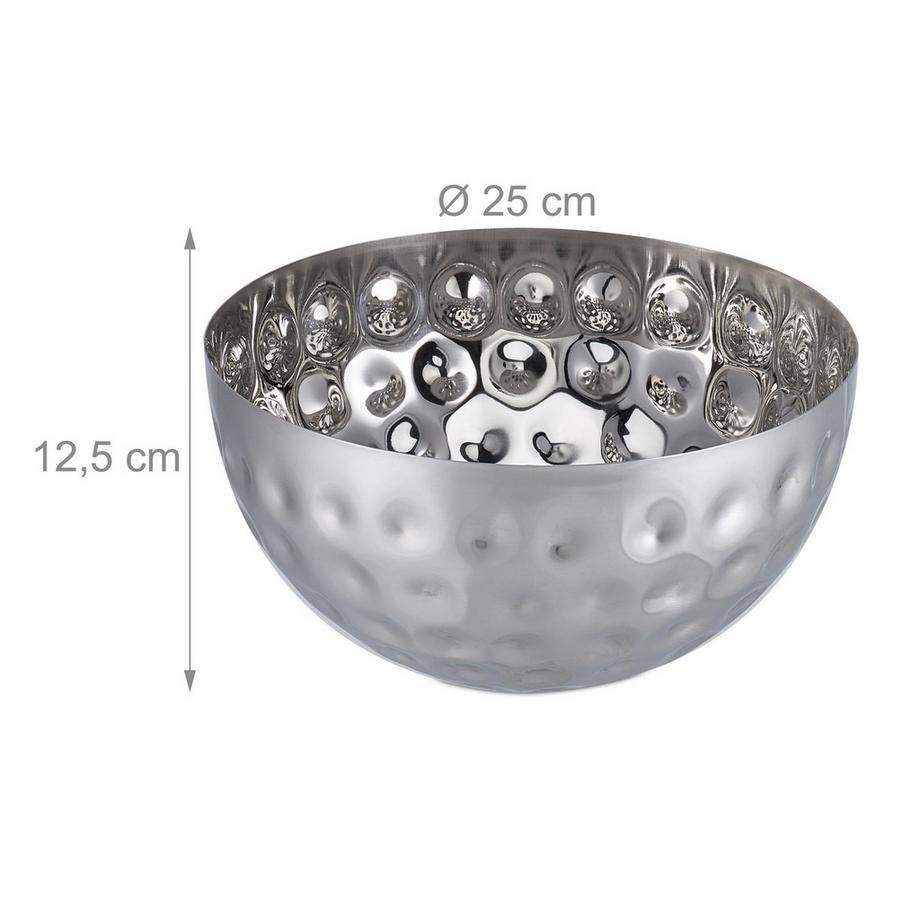 Northix Ciotola da portata in argento  