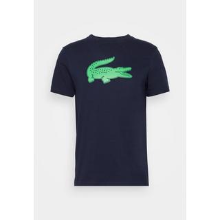 LACOSTE  SPORT Krokodil-T-Shirt dunkelblau 