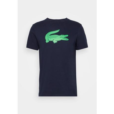 LACOSTE  T-shirt crocodile LACOSTE SPORT homme bleu foncé 