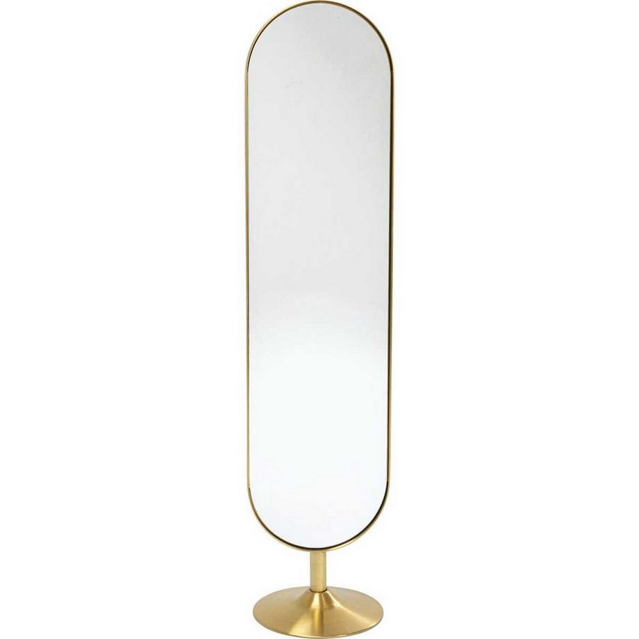 KARE Design Specchio da terra Curve Brass 40x170  