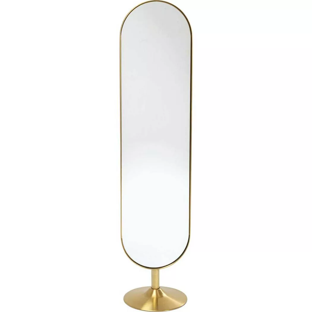 Kare Design Wandspiegel "Standspiegel Curve Brass 40x170cm"