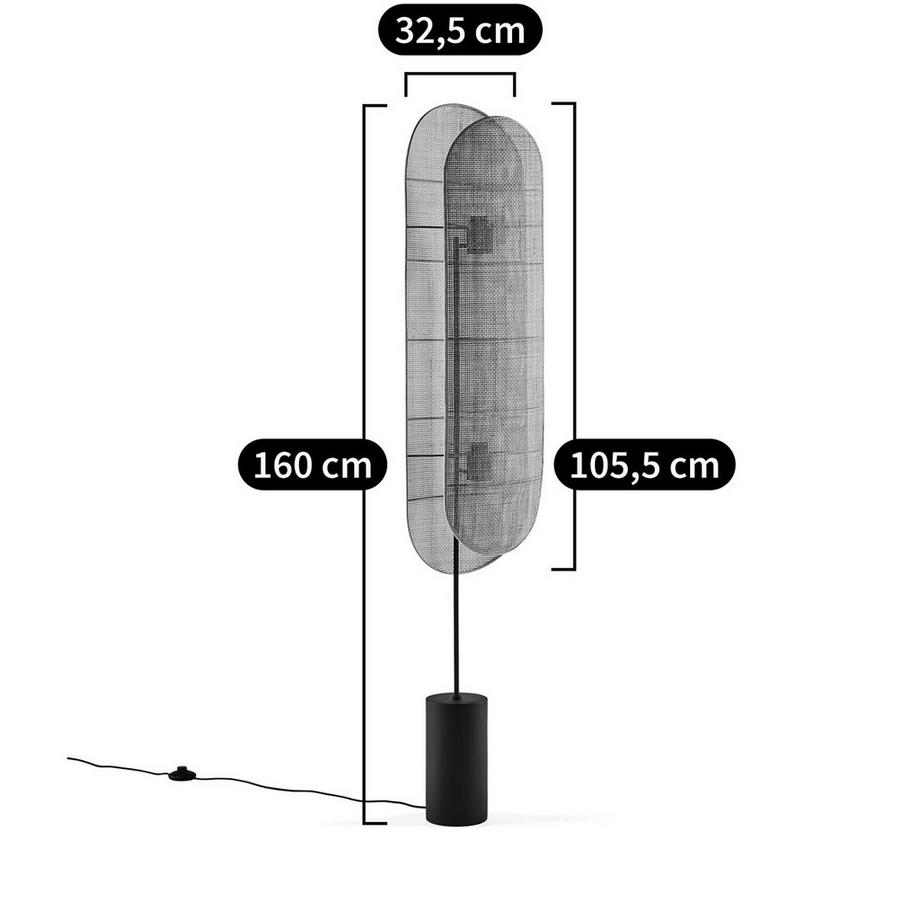La Redoute Intérieurs Stehlampe Lola  