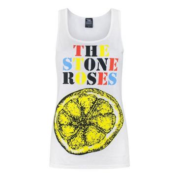 Tanktop mit The Stone Roses Motiv Zitrone