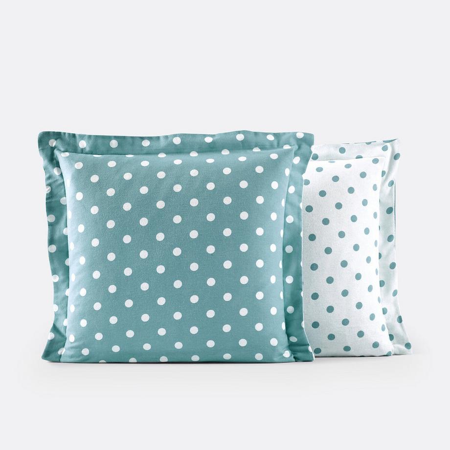 La Redoute Intérieurs Taie d'oreiller Clarisse Flanelle à Pois  