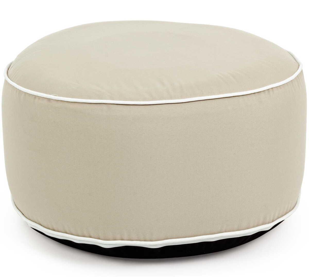 mutoni Jardin Pouf Tabouret Rihanna beige  