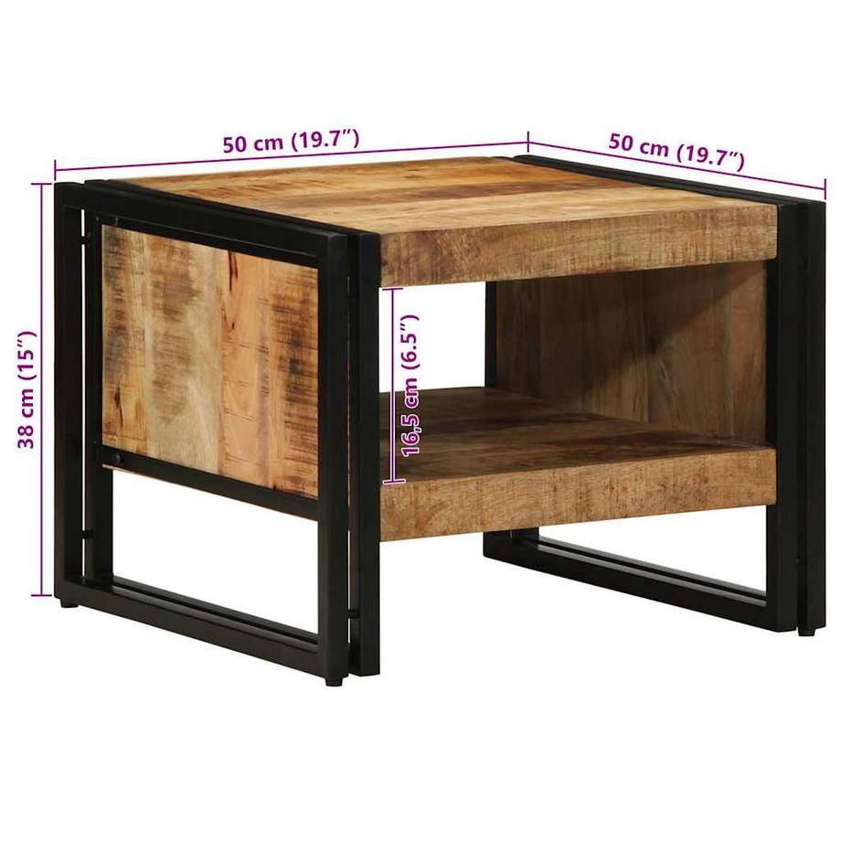 VidaXL Couchtisch mangoholz  