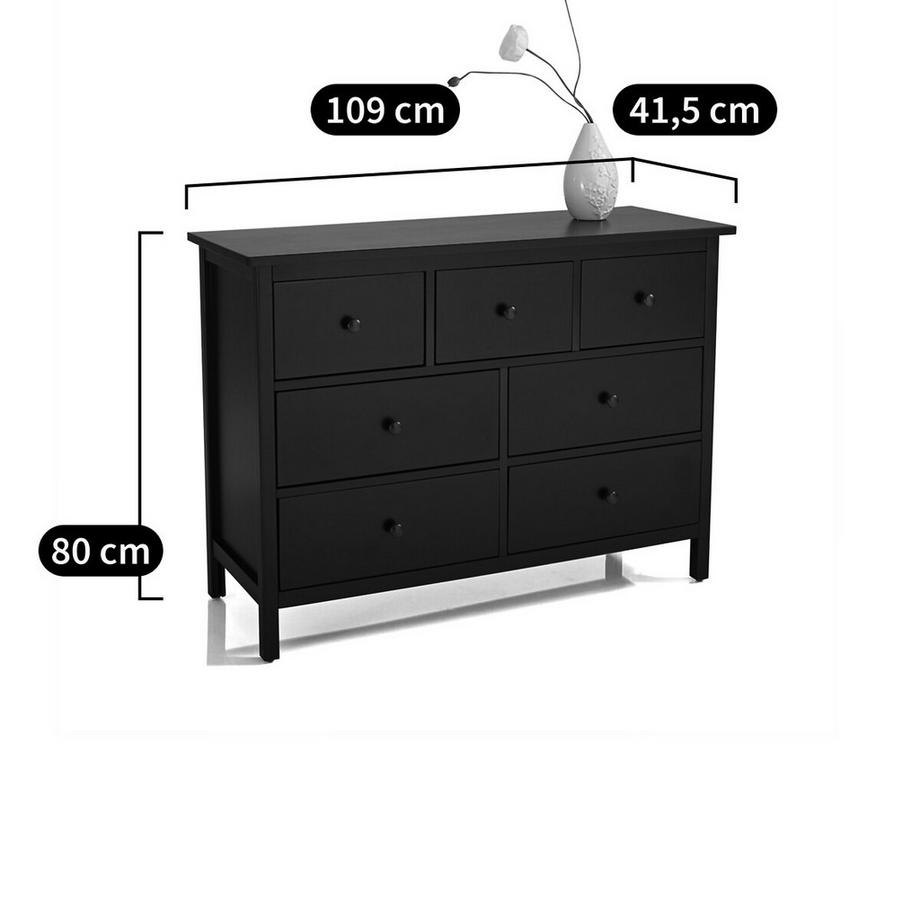 La Redoute Intérieurs Kommode Enza mit 7 Schubladen  