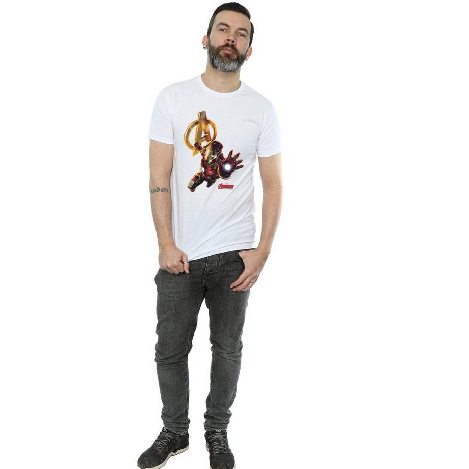 MARVEL Avengers Iron Man T-Shirt Imprimé Graphique  