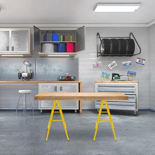 B2X Montageständer, 2 Stück, gelb  