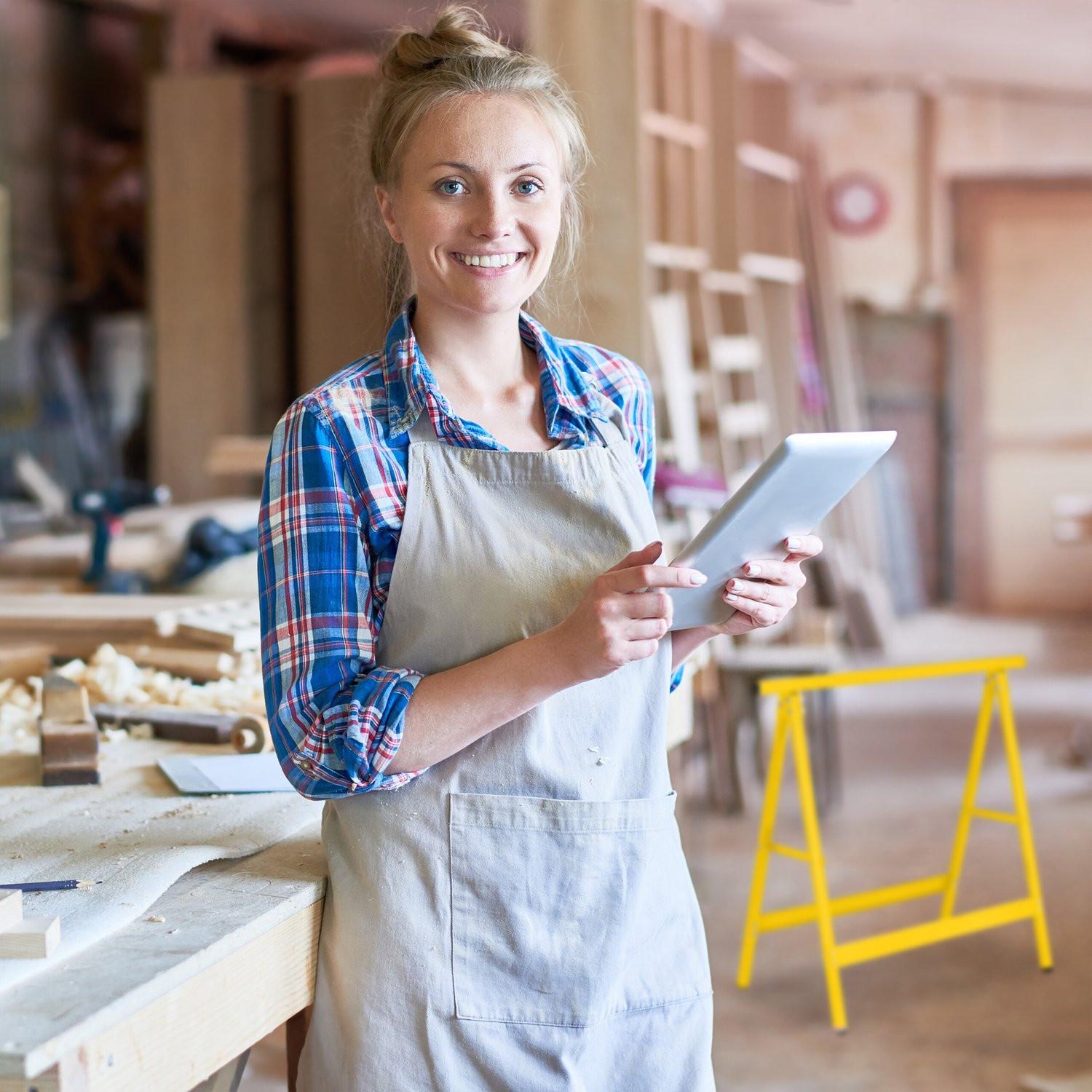 B2X Montageständer, 2 Stück, gelb  