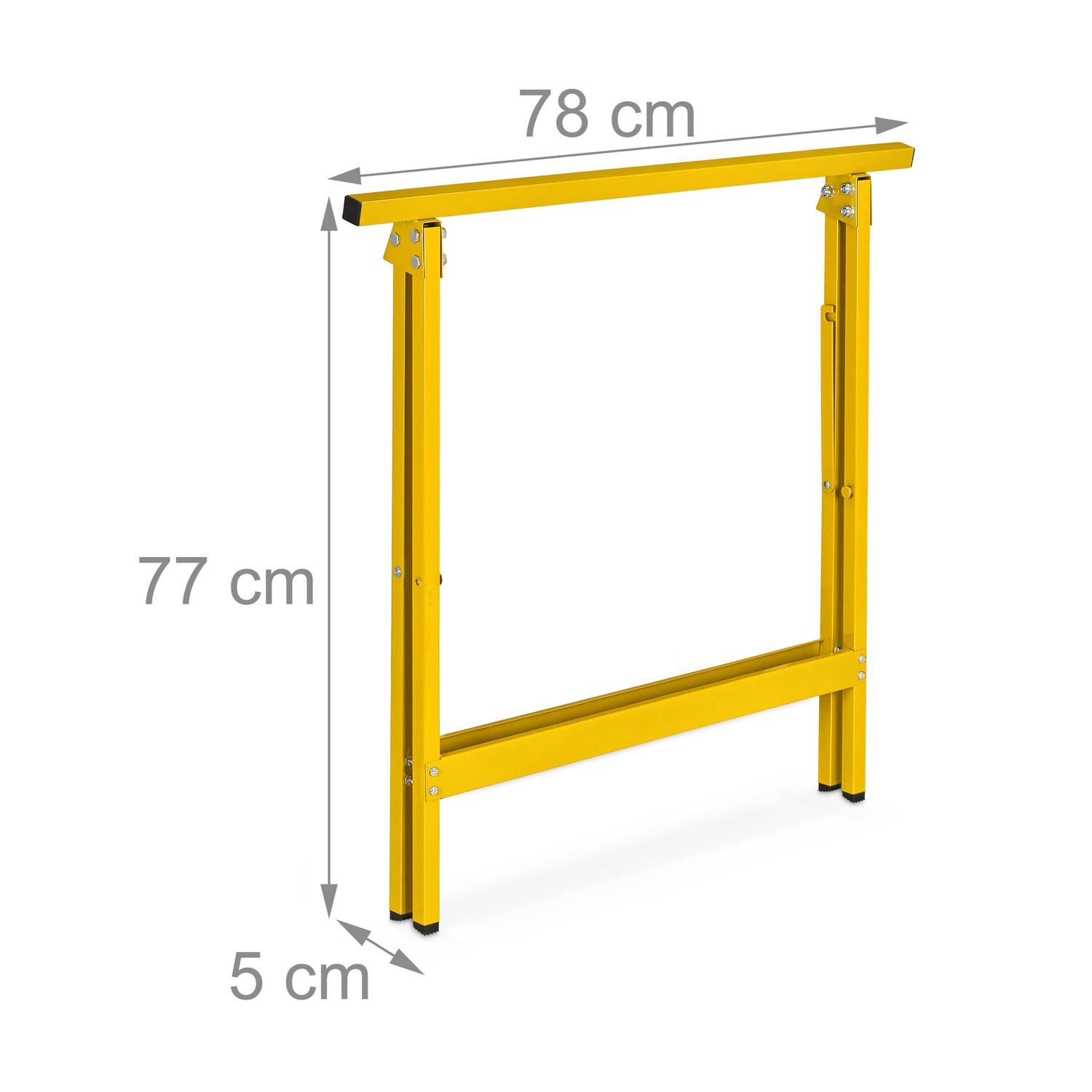 B2X Montageständer, 2 Stück, gelb  