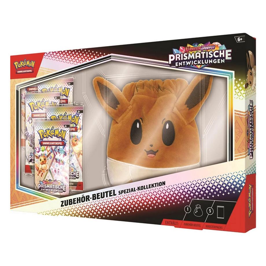 Pokémon  TCG: KP08.5 - 'Prismatische Entwicklungen' Zubehör-Beutel Spezial-Kollektion - DE 