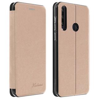 Avizar  Housse Huawei Y6p Simili-Cuir Rose Gold 