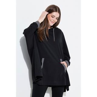 Ulla Popken Poncho Loungewear Oversize Cappuccio Maniche Lunghe  
