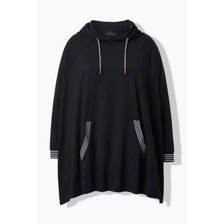 Ulla Popken Poncho Loungewear Oversize Cappuccio Maniche Lunghe  