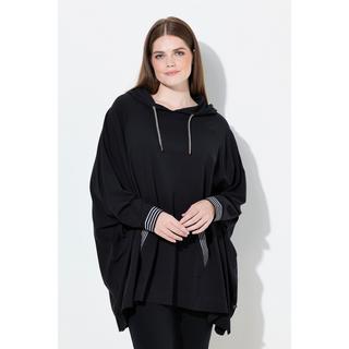 Ulla Popken Poncho Loungewear Oversize Cappuccio Maniche Lunghe  