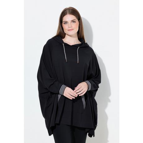 Ulla Popken Poncho Loungewear Oversize Cappuccio Maniche Lunghe  