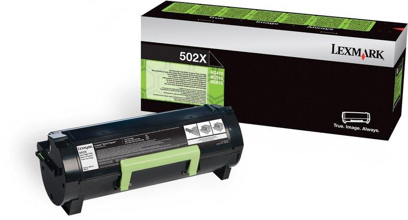 Lexmark  LEXMARK Toner-Modul return HY schwarz 50F2X00 MS410/610 10'000 Seiten 