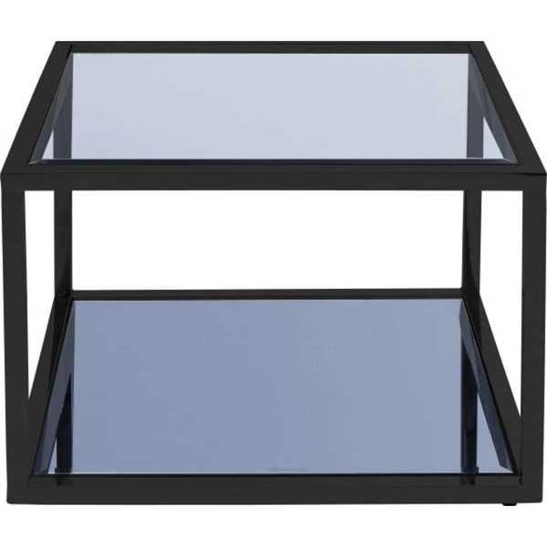 KARE Design Table d'appoint Quadro noir 50x50  