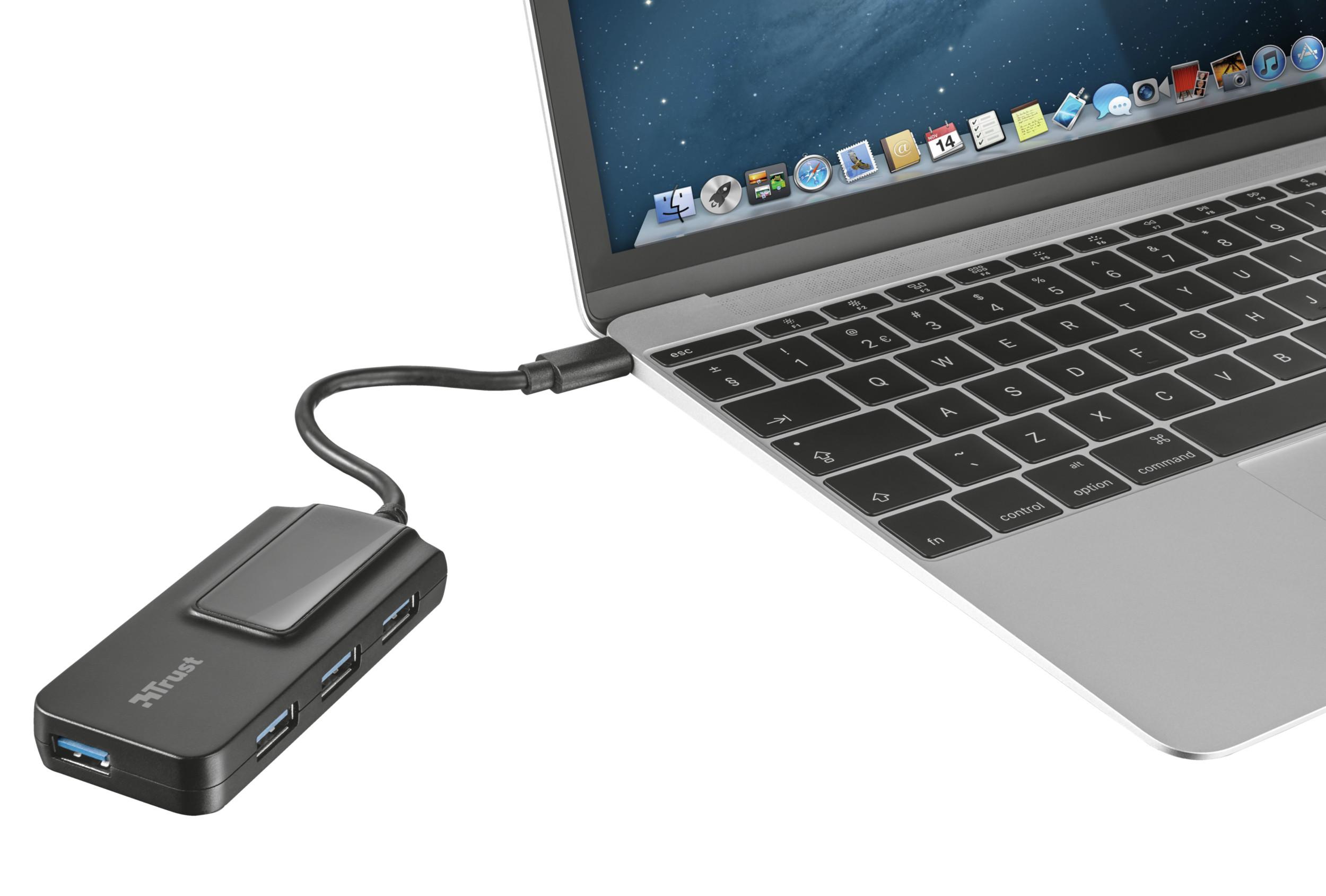 Trust  TRUST Oila 4 Port USB 3.1 Hub 21318 