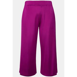 Ulla Popken  Slinky-Culotte, wadenlang, weites Bein, Elastikbund 