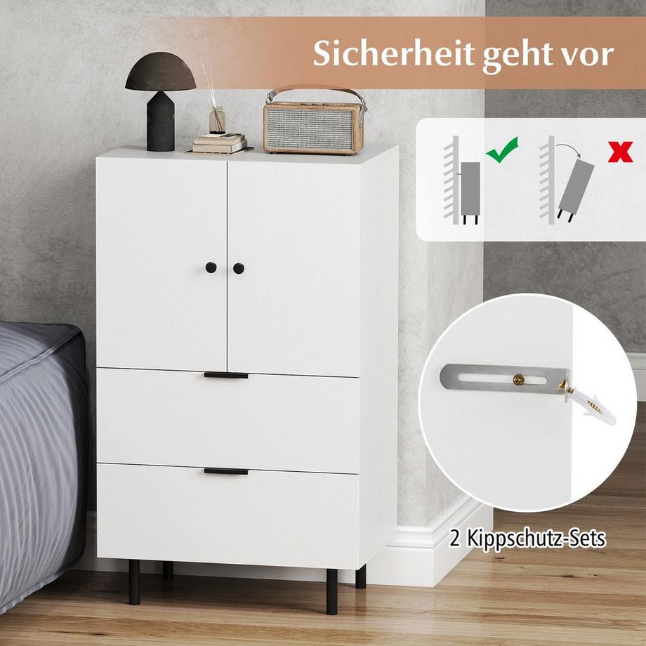 Northix Sideboard mit Schubladen und Türen  
