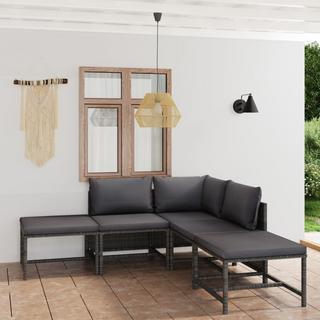 VidaXL Garten-lounge-set poly-rattan  