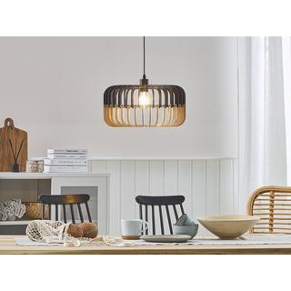 Beliani Lampe suspension en Contreplaqué Boho SOUS  