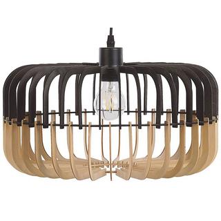 Beliani Lampe suspension en Contreplaqué Boho SOUS  