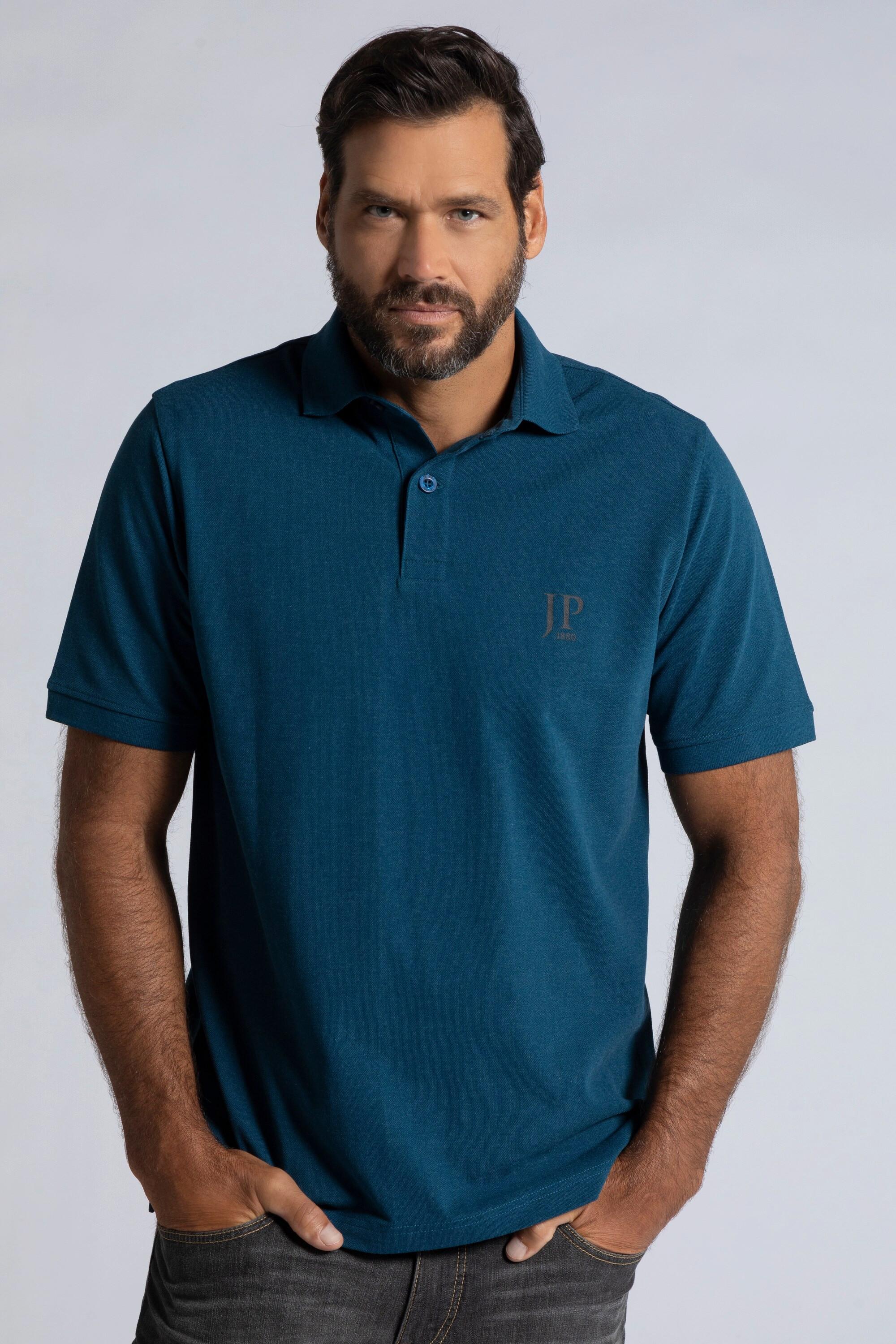 JP1880  Maglie polo basic in piqué di cotone pettinato in confezione doppia 