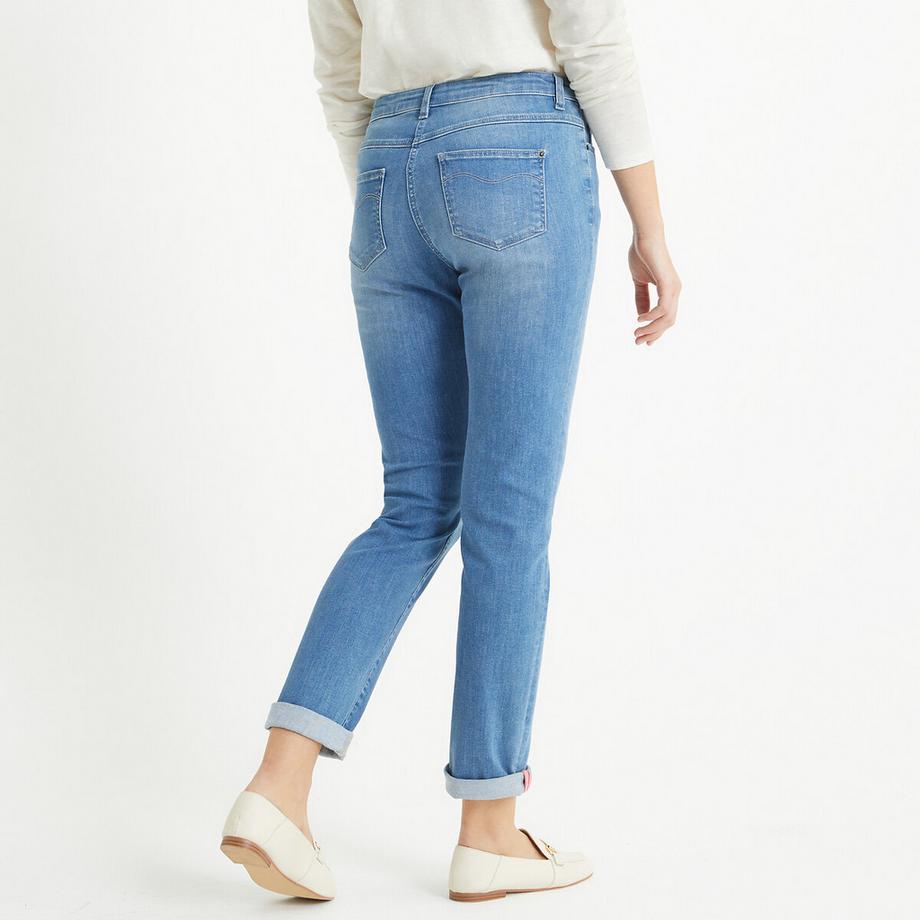 La Redoute Collections Jean Regular Fit Straight Leg Denim Stretch  
